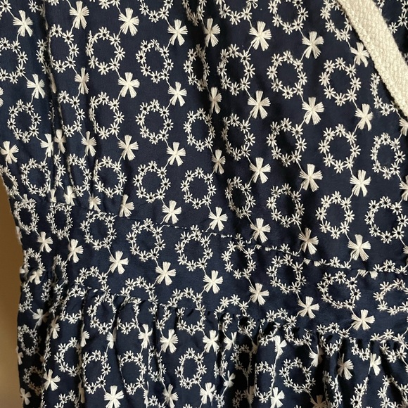 Vintage handmade blue retro dress - Picture 7 of 9